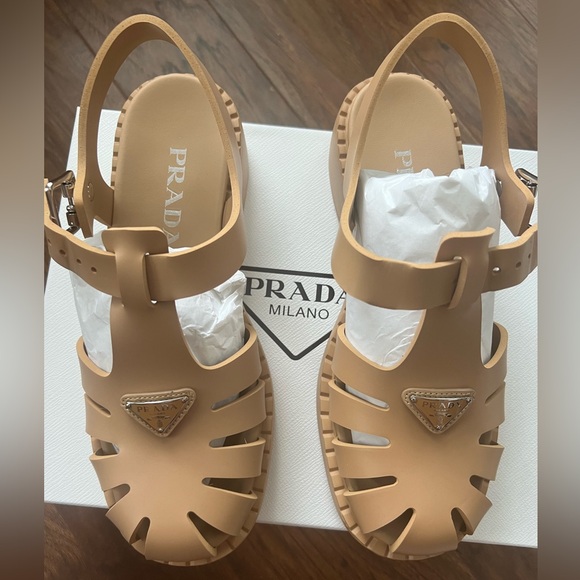 PRADA
Soft Cage Sandals - Picture 1 of 5
